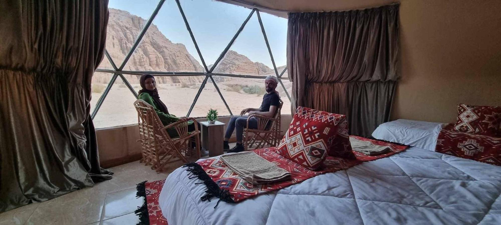 Zarb Desert Camp ワディ ・ラム エクステリア 写真
